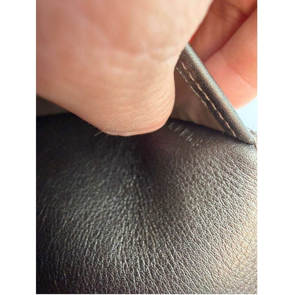 Authentic Louis Vuitton Mahina Black Leather Long Wallet Monogram Wallet W/Chain - Picture 13 of 15